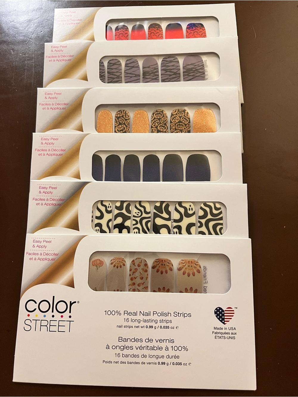 Halloween and Fall Color Street Set